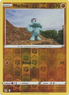 Machop Reverse Holo 86