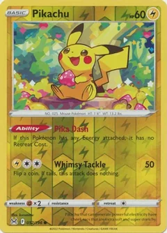 Pikachu Reverse Holo 52