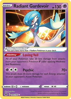 Radiant Gardevoir Prize Pack 69