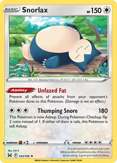 Snorlax Prize Pack 143