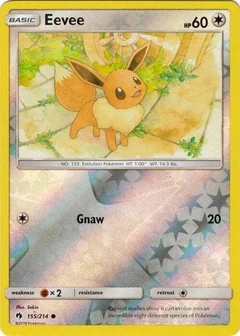 Eevee Reverse Holo 155