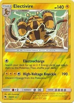 Electivire Reverse Holo 72