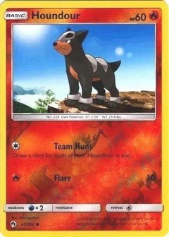 Houndour Reverse Holo 45