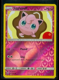 Jigglypuff Reverse Holo 133
