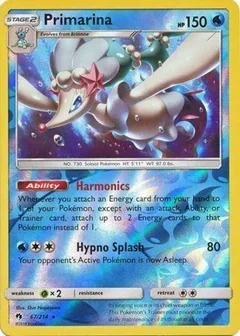 Primarina Reverse Holo 67
