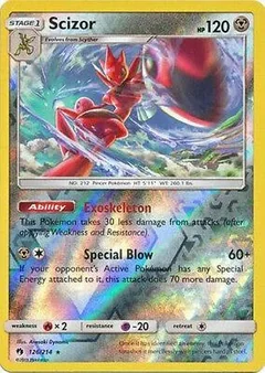 Scizor Reverse Holo 126