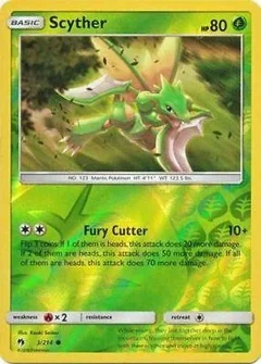 Scyther Reverse Holo 3