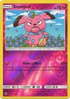 Snubbull Reverse Holo 137