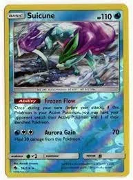 Suicune Reverse Holo 59
