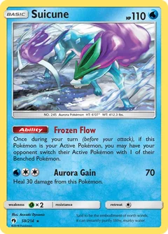 Suicune Stamped 59