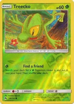 Treecko Reverse Holo 20