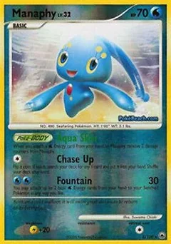 Manaphy Reverse Holo 8