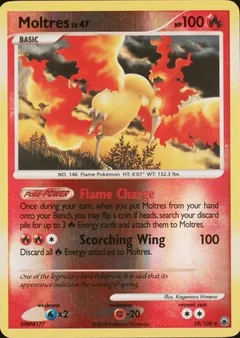 Moltres Reverse Holo 10