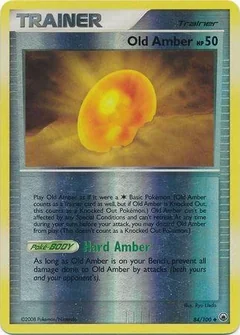 Old Amber Reverse Holo 84