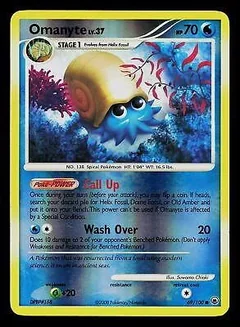 Omanyte Reverse Holo 69