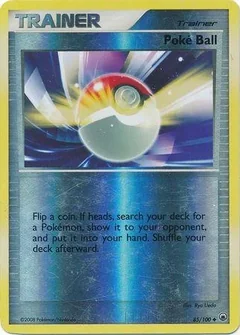 Poke Ball Reverse Holo 85