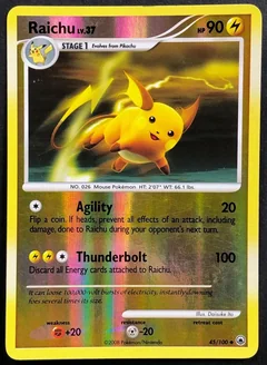 Raichu Reverse Holo 45