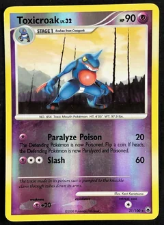 Toxicroak Reverse Holo 31