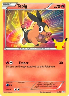 Tepig Holo 13