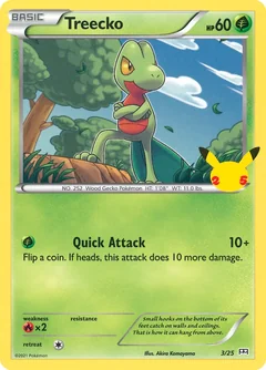 Treecko Holo 3