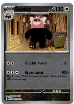 Bewear Reverse Holo 112