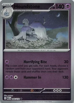 Houndstone Reverse Holo 66