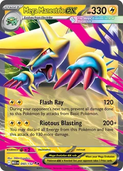 Mega Manectric Ex 50