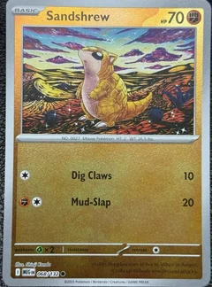 Sandshrew Reverse Holo 68