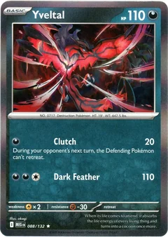 Yveltal Reverse Holo 88