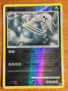 Aggron Reverse Holo 1