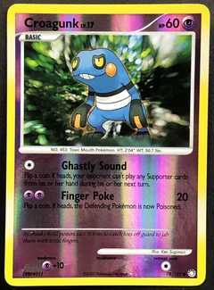 Croagunk Reverse Holo 78