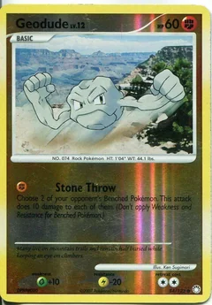 Geodude Reverse Holo 84