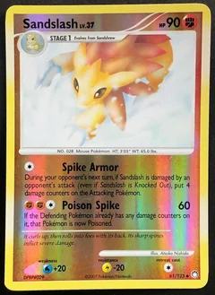 Sandslash Reverse Holo 61