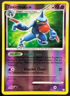 Toxicroak Reverse Holo 36