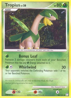 Tropius Reverse Holo 64