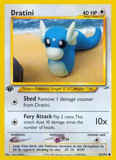 Dratini 1St Edition 63