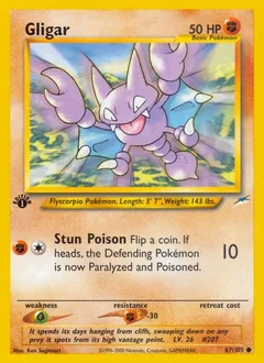 Gligar 1St Edition 67