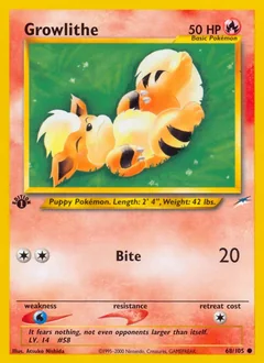 Growlithe 68