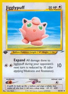 Jigglypuff 1St Edition 44