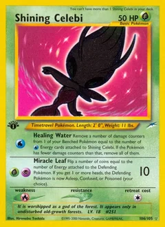 Shining Celebi 1St Edition 106
