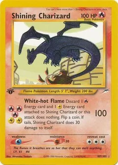 Shining Charizard 1St Edition 107