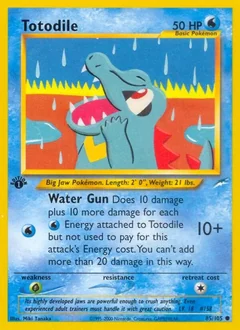 Totodile 1St Edition 85