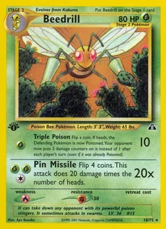 Beedrill 1St Edition 18