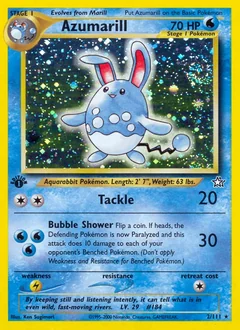 Azumarill 1St Edition 2