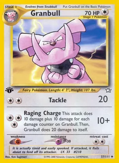 Granbull 1St Edition 37