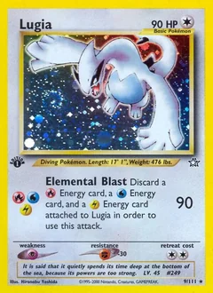 Lugia 1St Edition 9