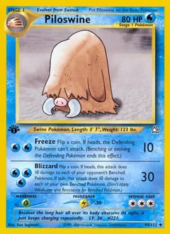 Piloswine 1St Edition 44