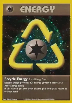 Recycle Energy Cosmos Holo
