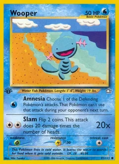 Wooper 1St Edition 82