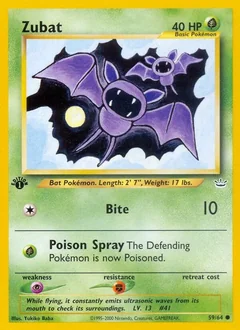 Zubat 1St Edition 59